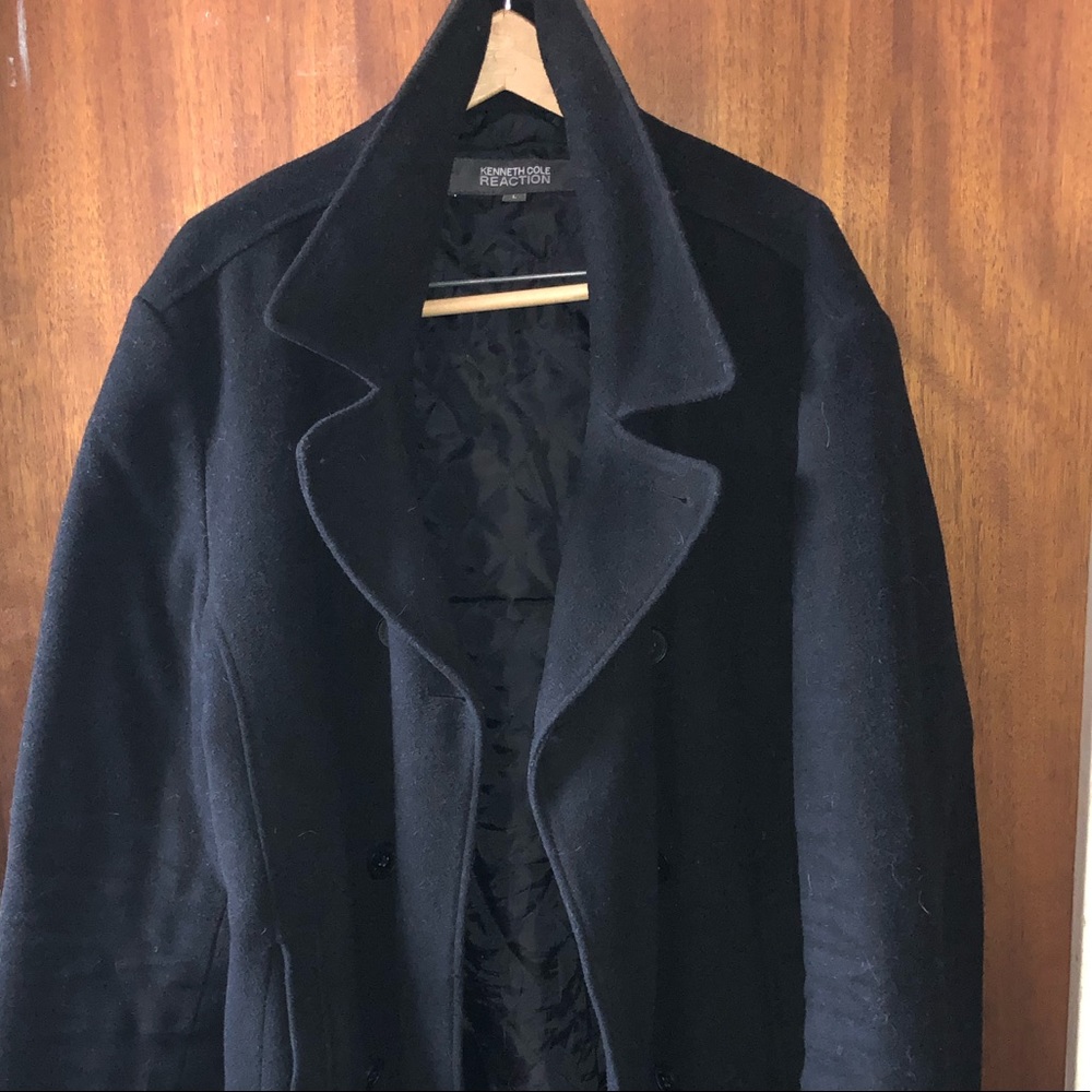 Kenneth Cole Reaction Peacoat wool blend
